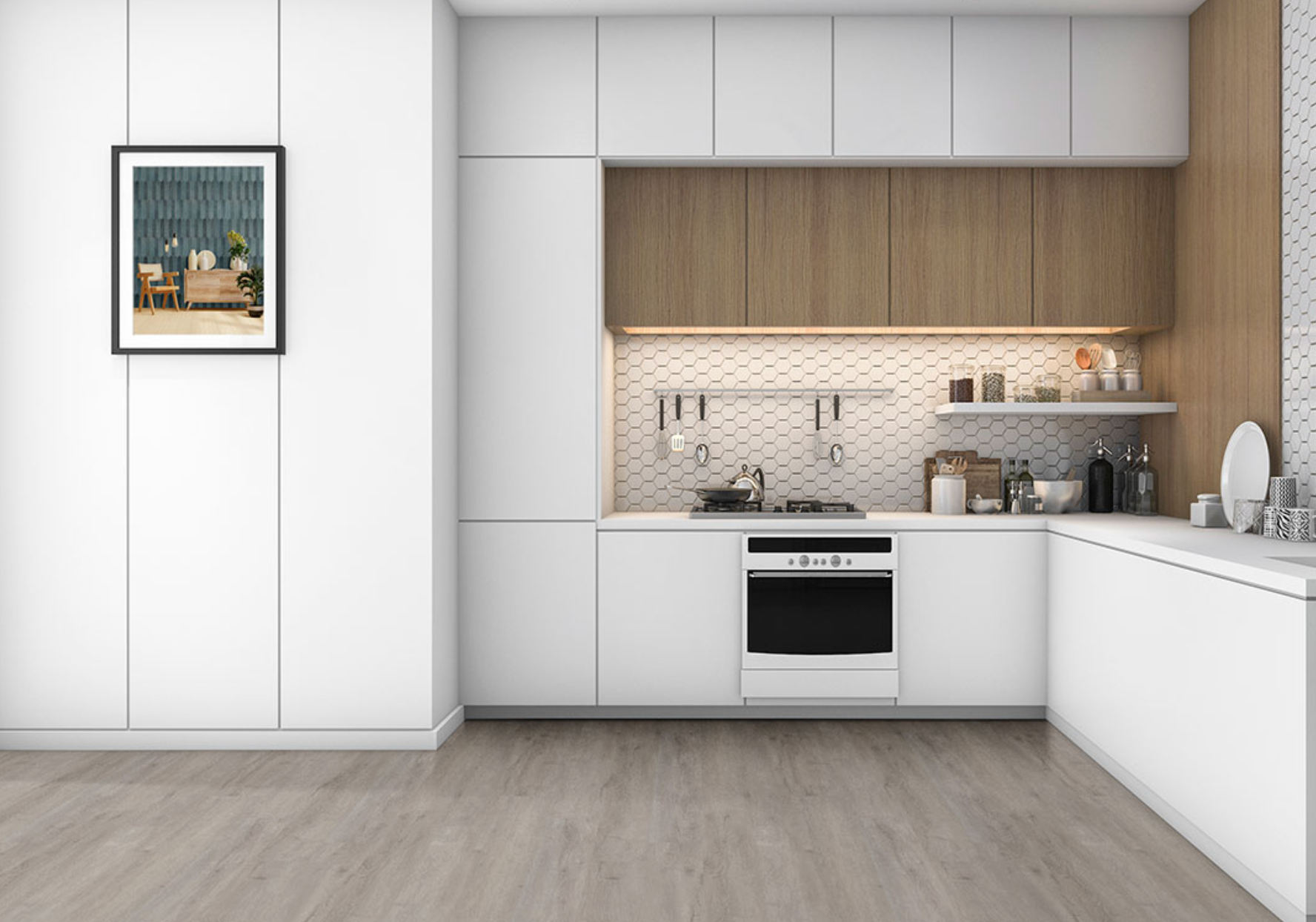 Ashton™ York Gray® Luxury Vinyl Planks