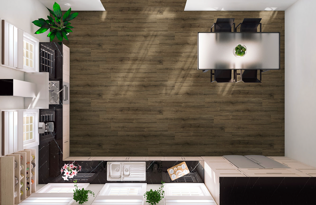 Prescott® Walnut Waves® Luxury Vinyl Planks