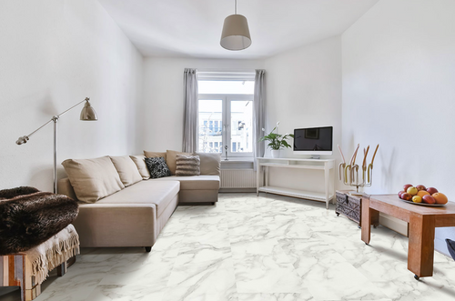 XL Trecento® Calacatta Venosa Gold® Luxury Vinyl Tile