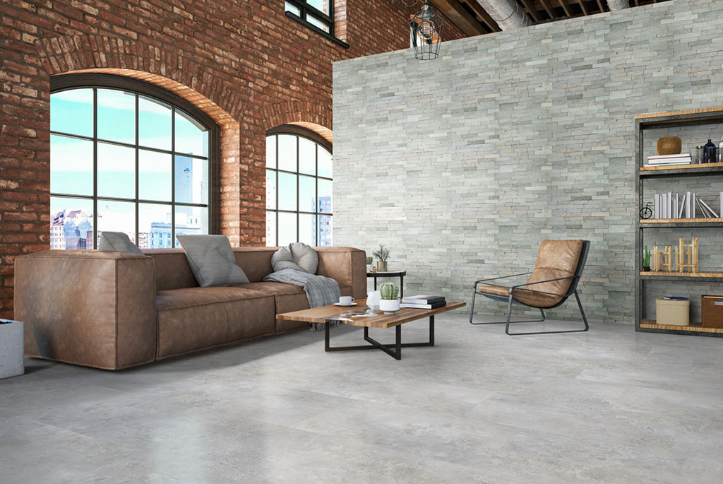 XL Trecento® Mountains Gray® Luxury Vinyl Tile