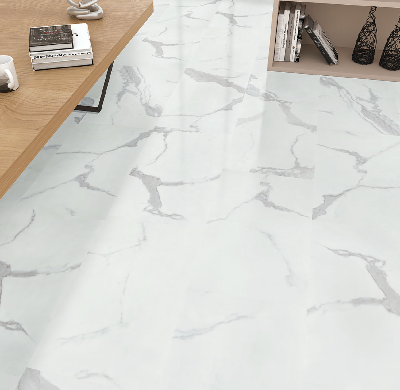 Trecento® Calacatta Marbello® Luxury Vinyl Tile