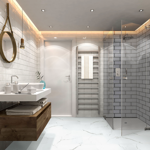 Trecento® Calacatta Serra® Luxury Vinyl Tile
