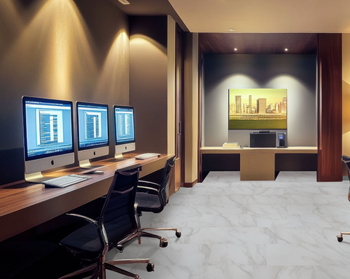 Trecento® Calacatta Venosa Gold® Luxury Vinyl Tile