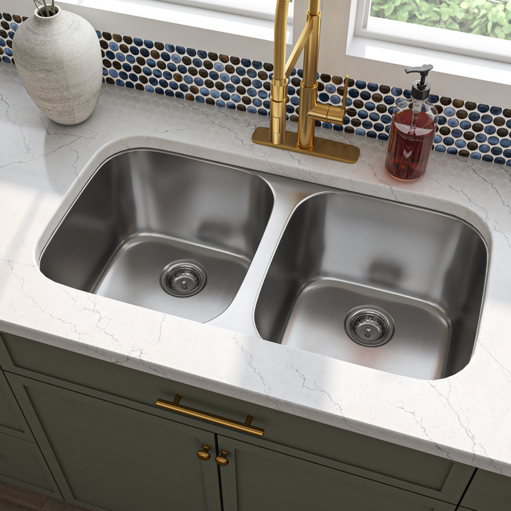 DOUBLE BOWL SINK 50/50 - 3218