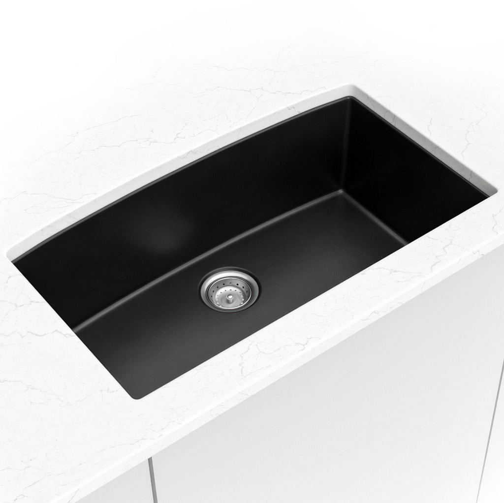BLACK QUARTZ SINGLE BOWL 3219