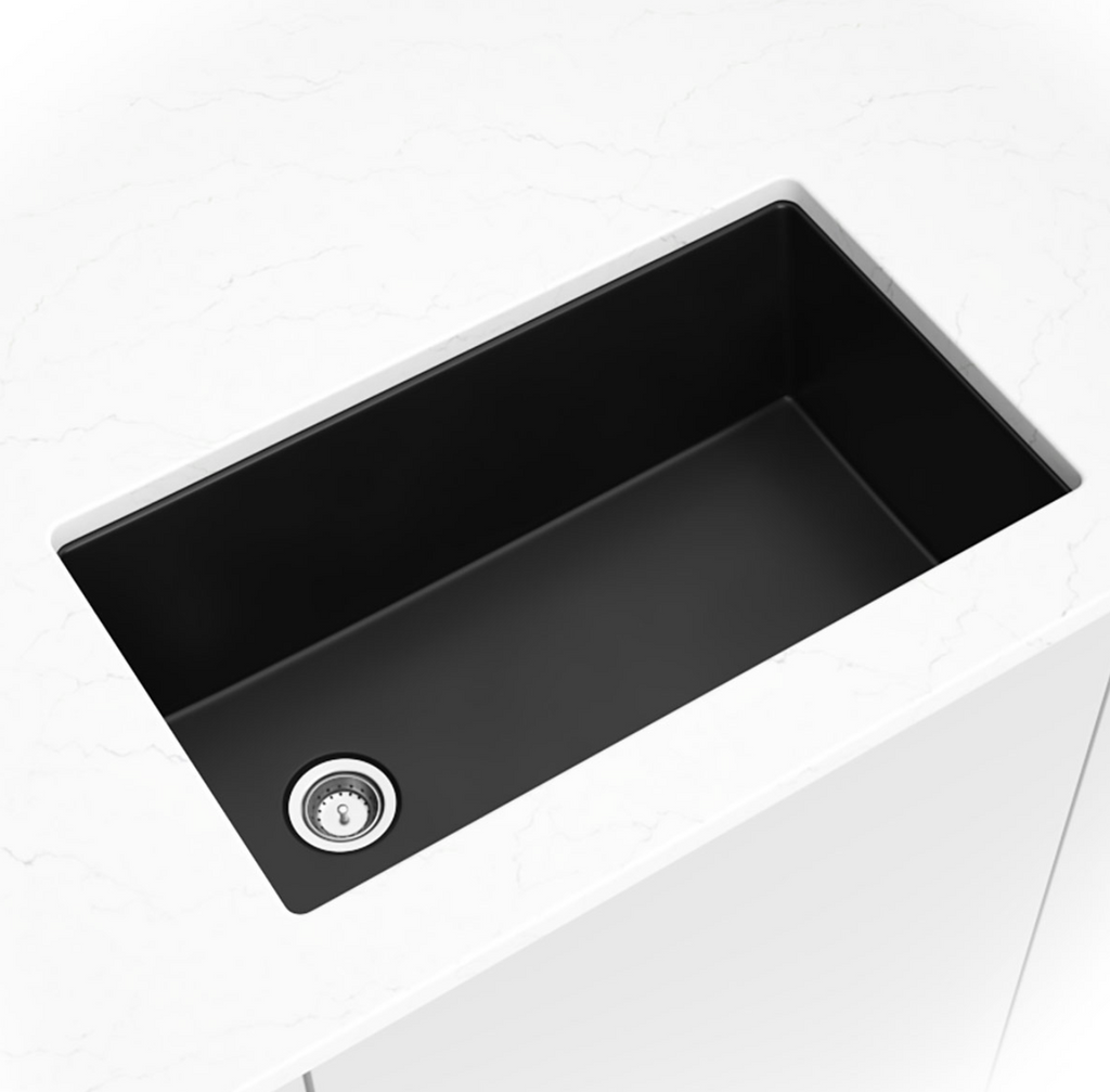 BLACK QUARTZ SINGLE BOWL 3119
