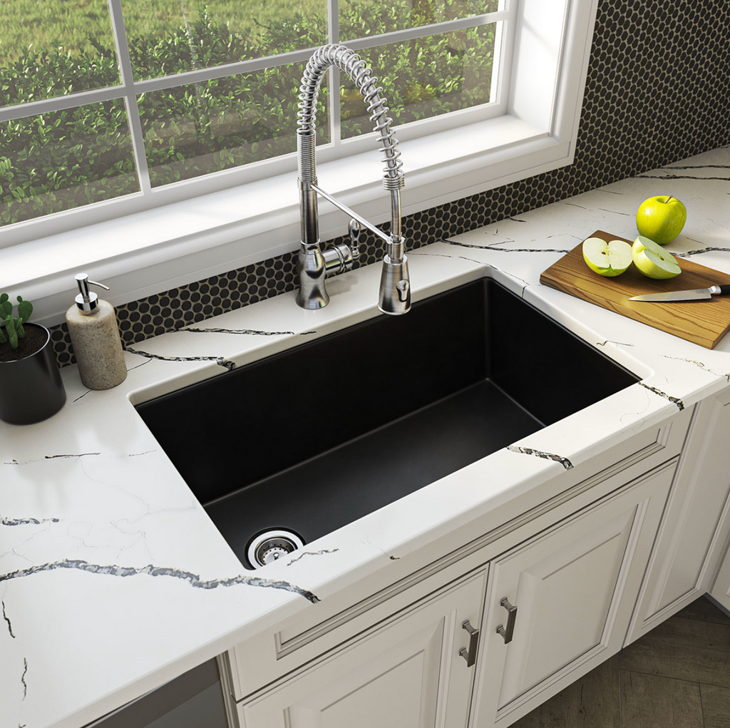 BLACK QUARTZ SINGLE BOWL 3119