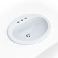 OVERMOUNT WHITE OVAL 2118