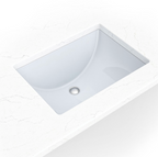 WHITE PORCELAIN SINK 18X13