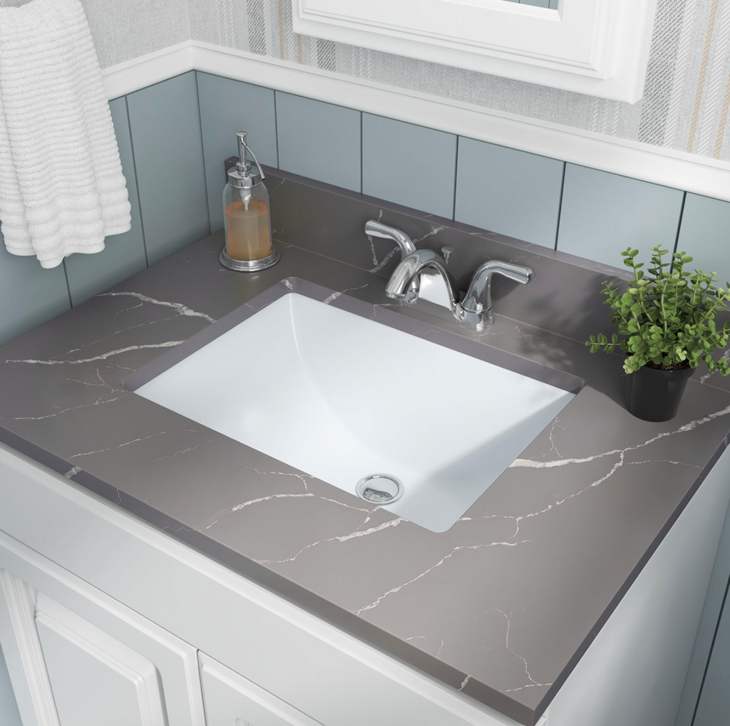 WHITE PORCELAIN SINK 18X13