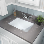 WHITE PORCELAIN SINK 18X13