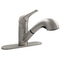 1-HANDLE PULL-OUT SPRAYER KITCHEN FAUCET - 805 BRUSHED NICKEL