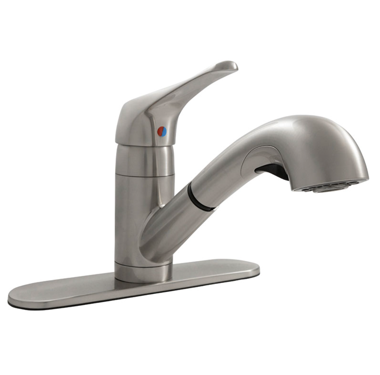 1-HANDLE PULL-OUT SPRAYER KITCHEN FAUCET - 805 BRUSHED NICKEL