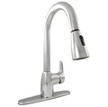 1 HANDLE PULL-OUT SPRAYER KITCHEN FAUCET - 802 CHROME