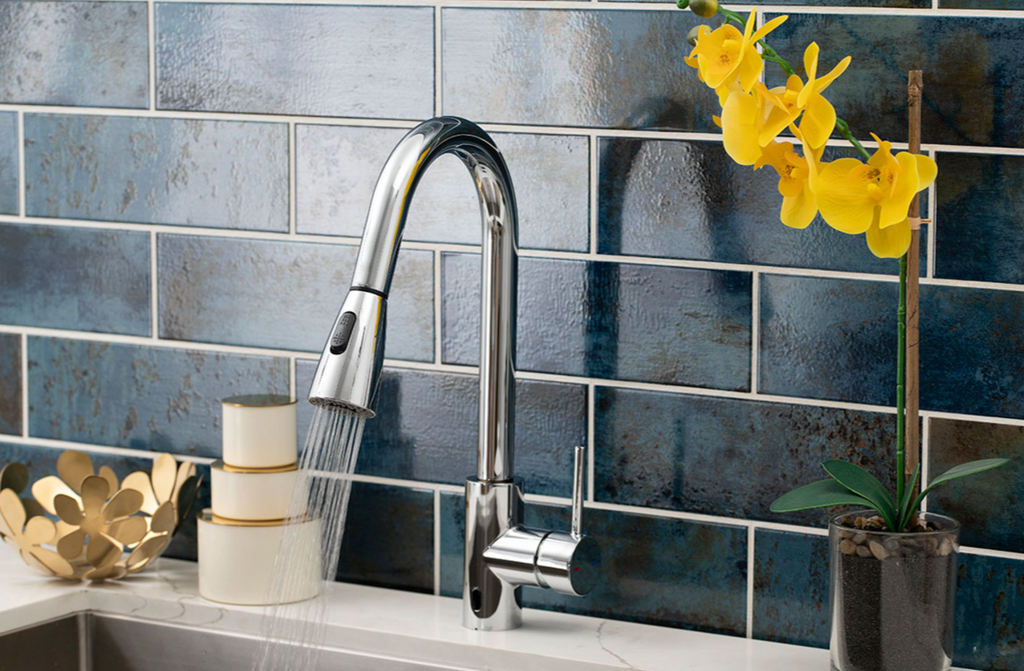 TOUCH-LESS INFRARED SENSOR KITCHEN FAUCET - 811 CHROME