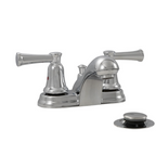 2 HANDLE BATHROOM FAUCET - 410 CHROME