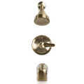 1-HANDLE 1-SPRAY TUB AND SHOWER FAUCET WITH PRESSURE BALANCE VALVE - 608 GOLD