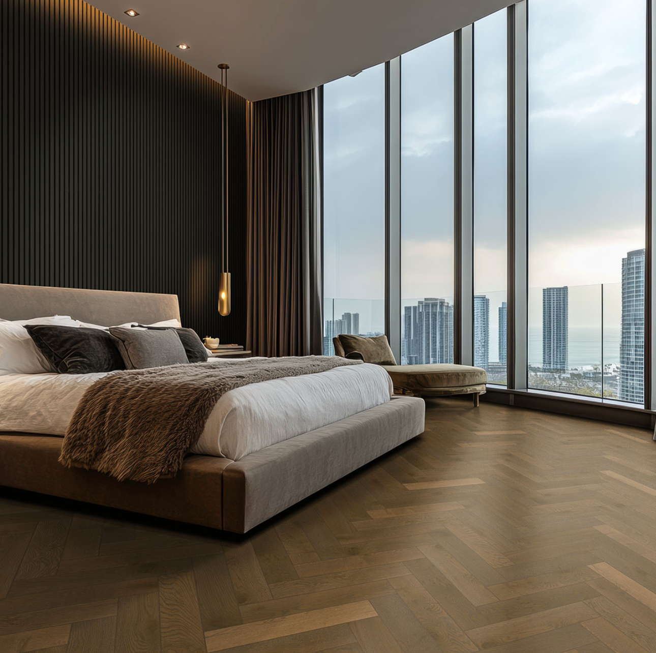 Mccarran® wayland Herringbone Engineered Hardwood Flooring
