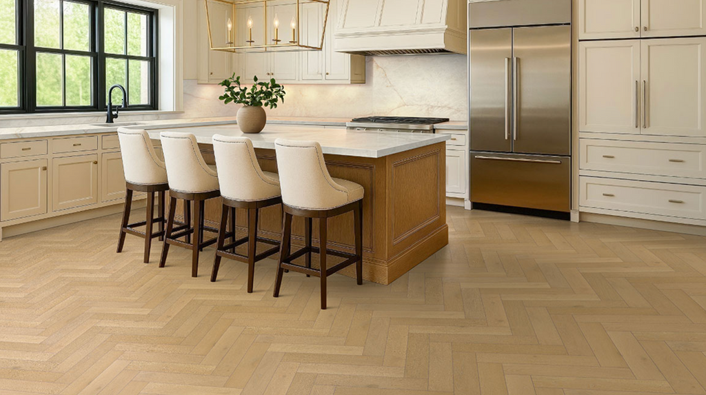 Mccarran® whitlock Herringbone Engineered Hardwood Flooring
