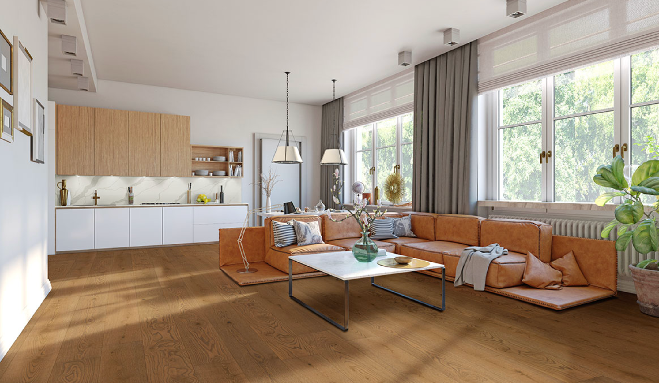 Mccarran® Scarborough Buff Engineered Hardwood Flooring