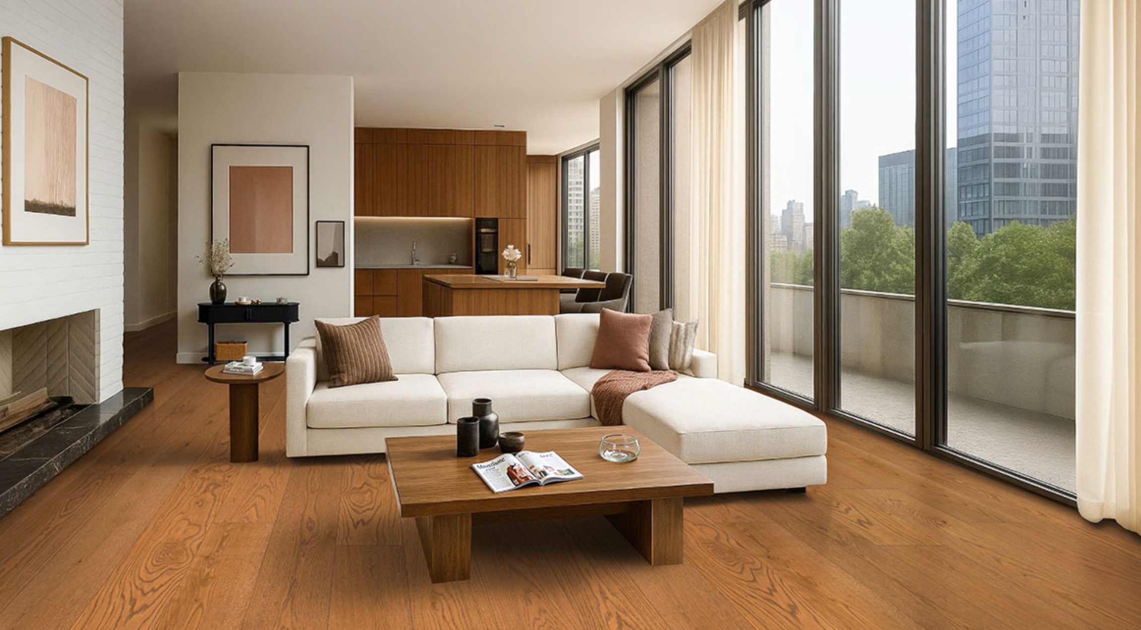 Ladson Scarborough Buff Engineered Hardwood Flooring