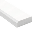 Bright White 2x36 Double Beveled Polished Threshold