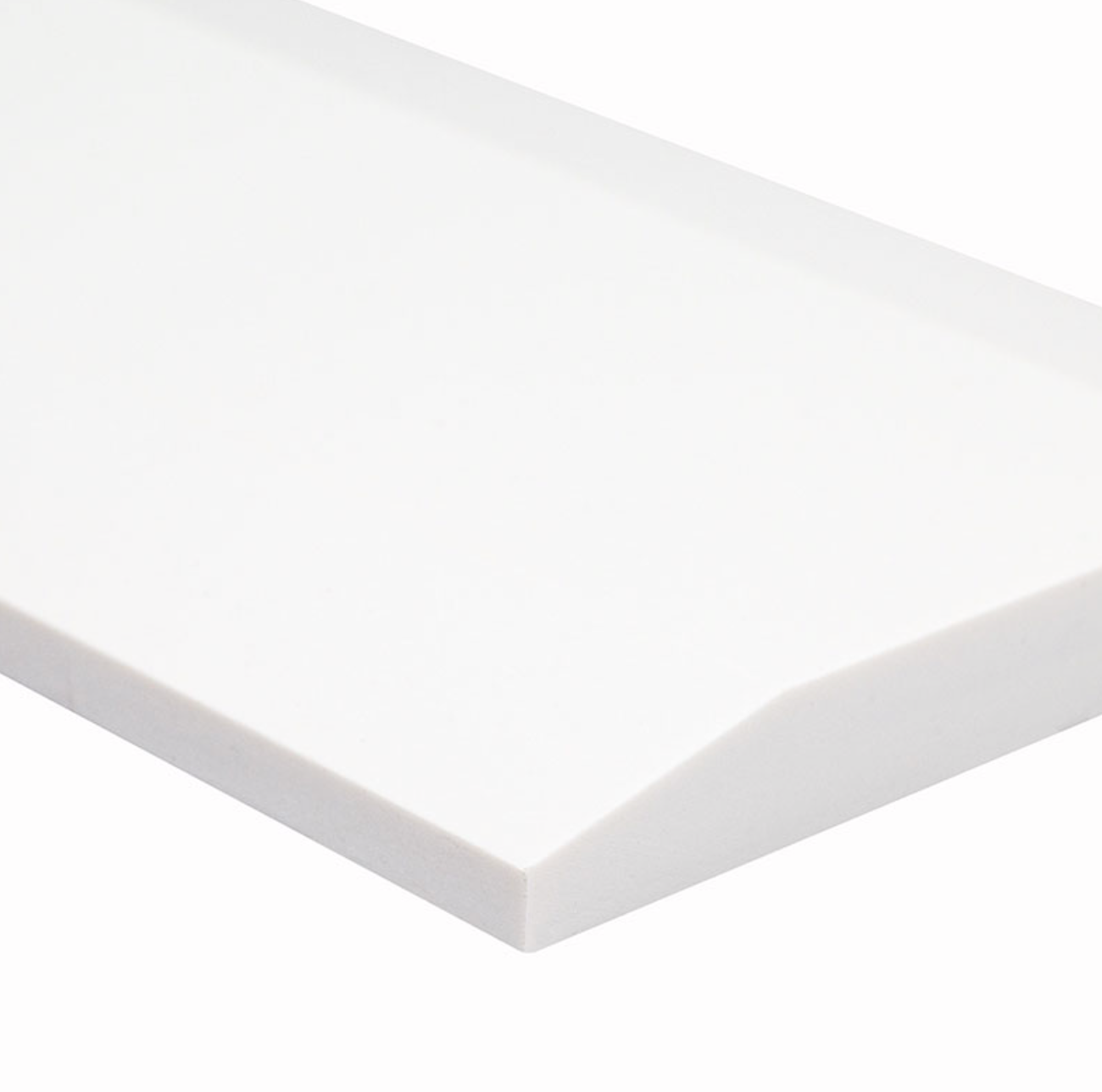 Bright White 5x36 Double Hollywood Polished Threshold