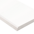 Bright White 6x37 Single Beveled Polished Threshold