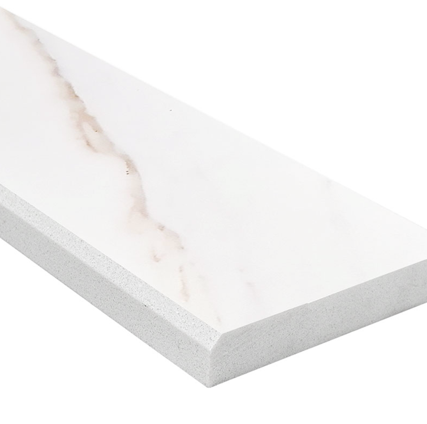 Calacatta Gold 4x36 Double Beveled Polished Threshold