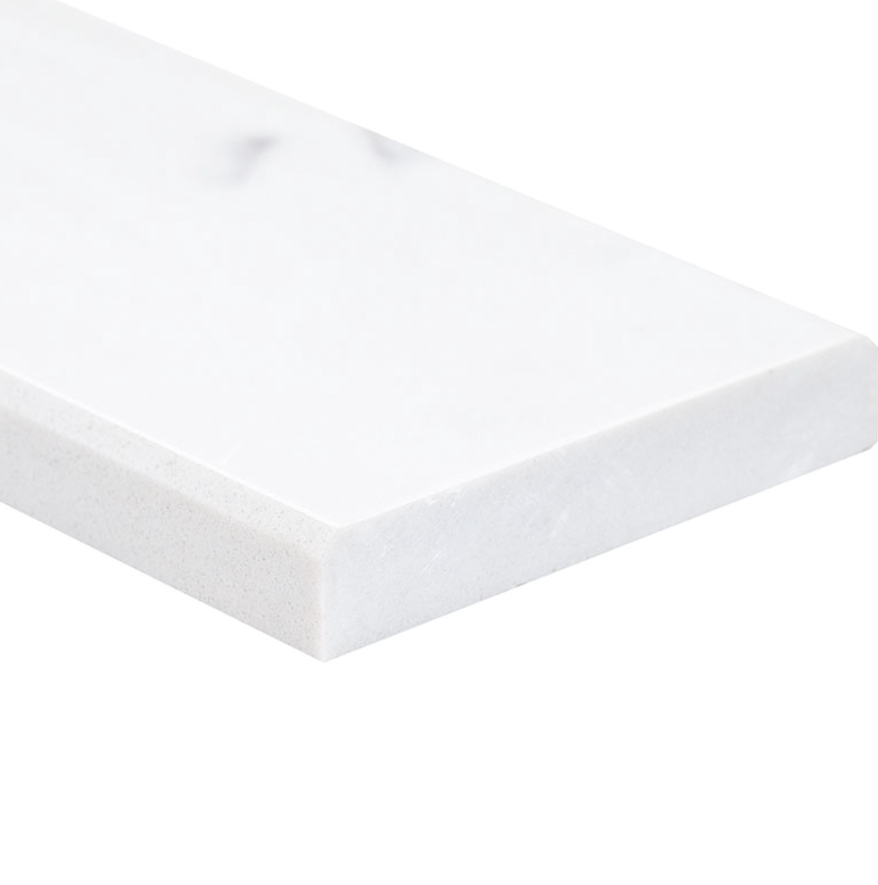 Calacatta Nowy 4x36 Double Beveled Polished Threshold