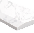 Carrara White 5x30 Single Hollywood Polished Threshold