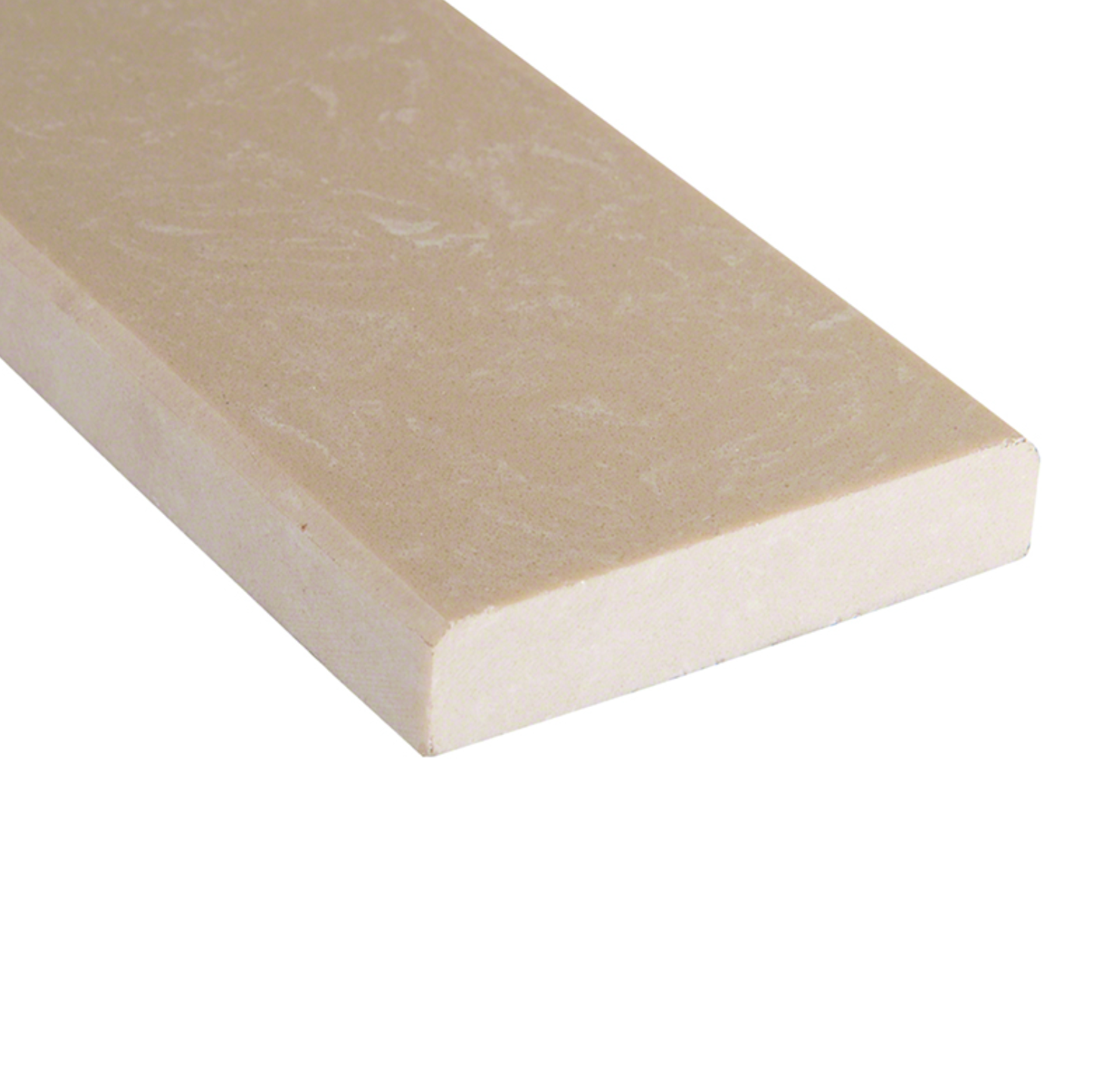 Engineered Beige 4x24x0.625 Polished Double Beveled