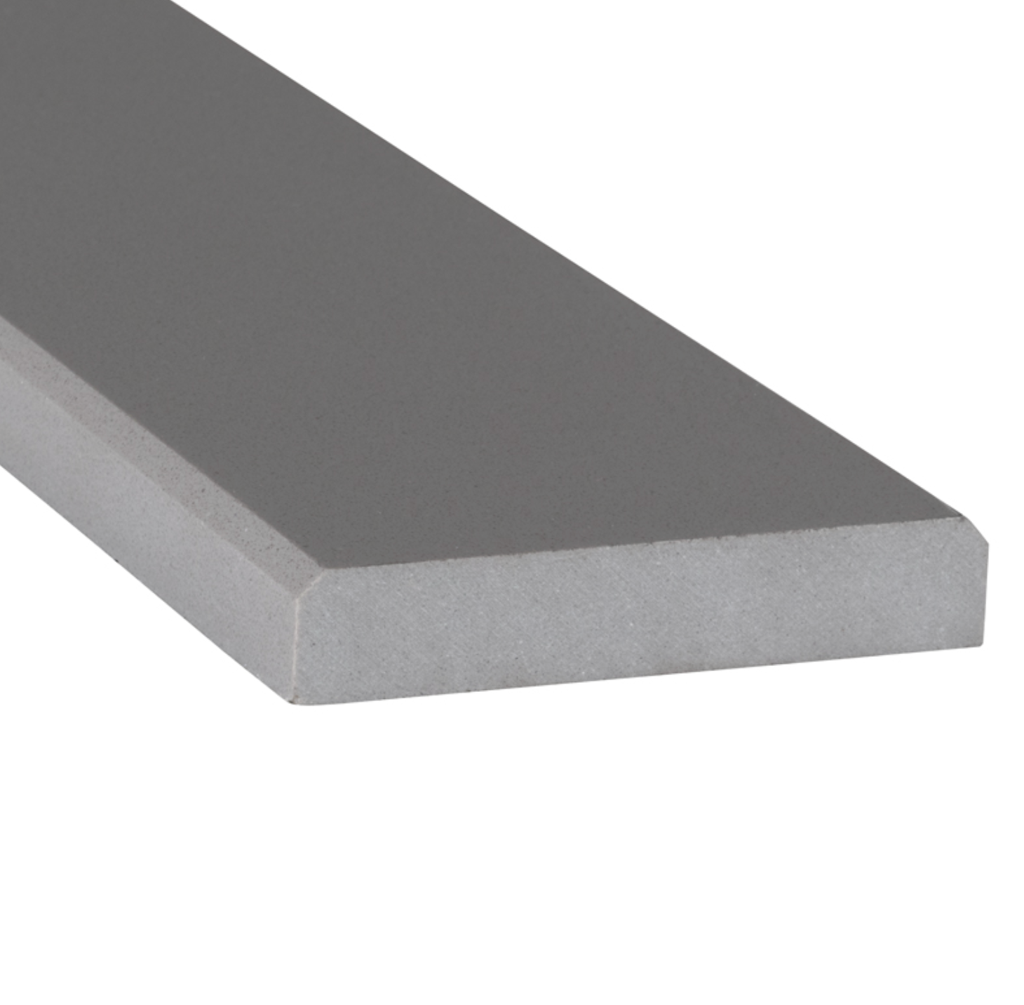 Engineered Gray 6x72x0.75 Polished Double Beveled Thresholds