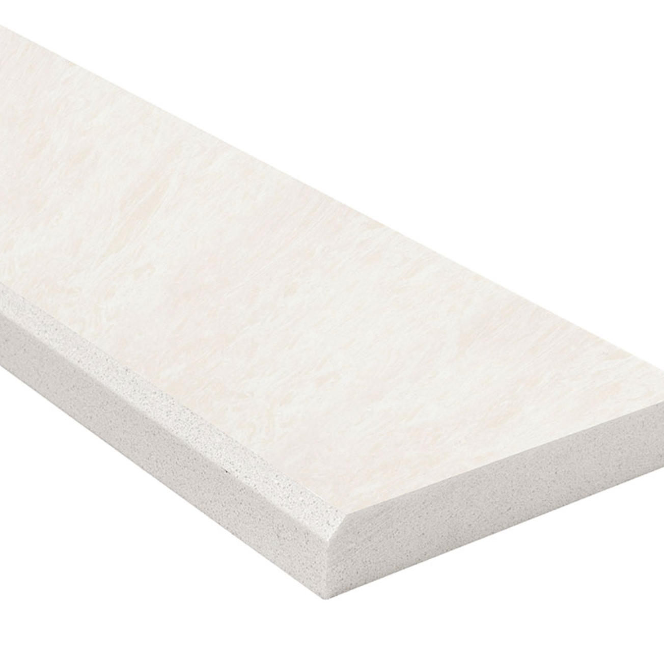 Ivory 4x36 Double Beveled Polished Threshold