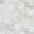 Athena Gold 2" Hexagon Honed Mosaic Tile