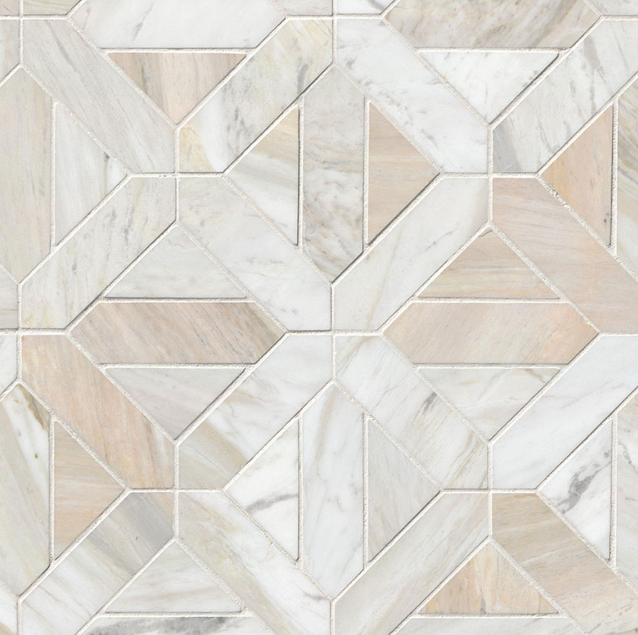 Athena Gold Geometrica Honed Tile