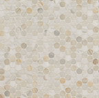 Athena Gold Pennyround Tile