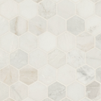 Arabescato Venato Hexagon Tile