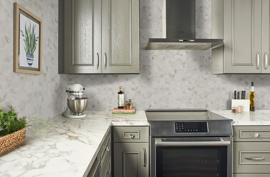 Arabescato Venato Cube Marble Tile