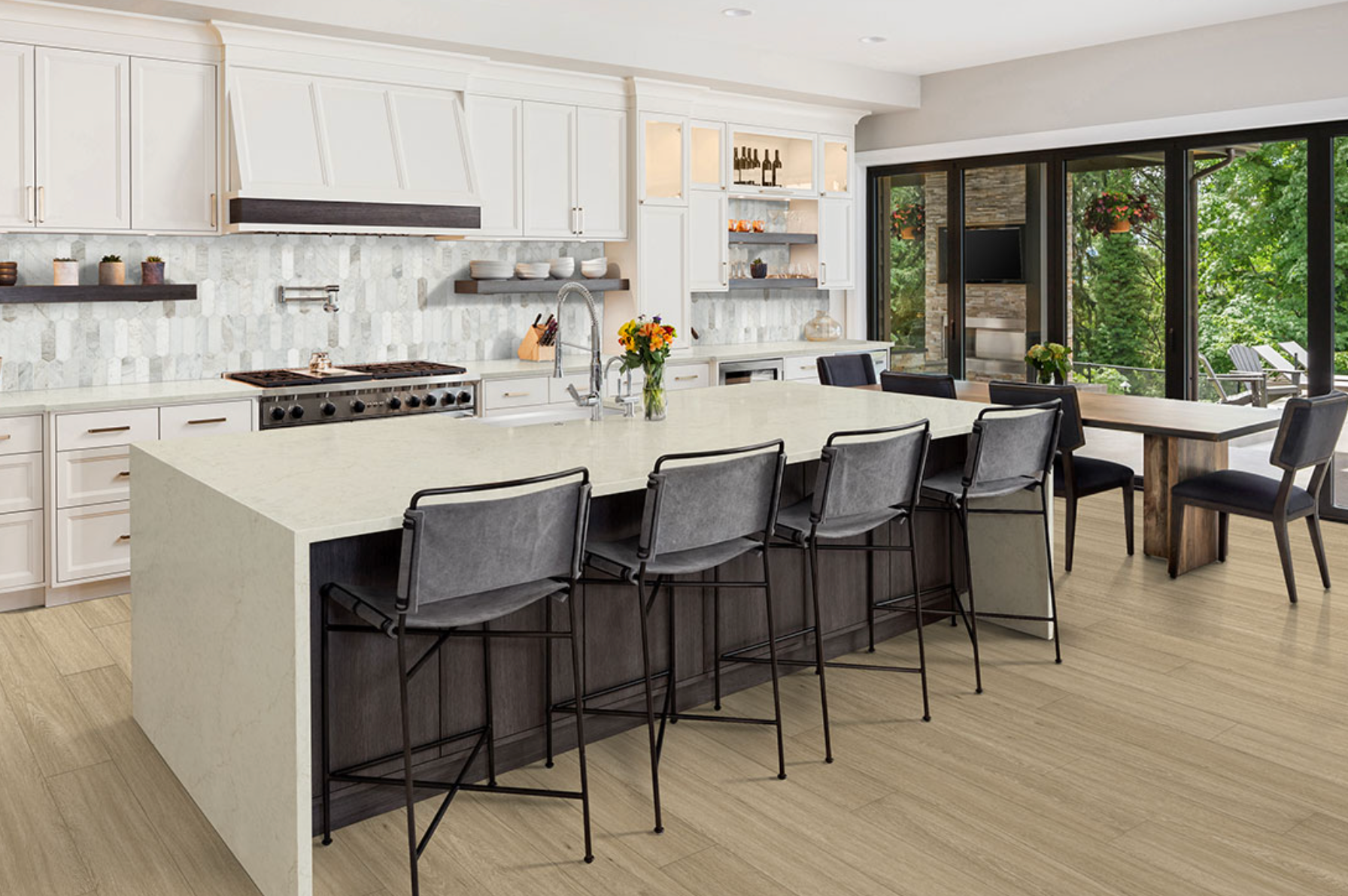 Arabescato Venato Picket Tile