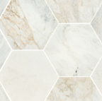 ARABESCATO VENATO 8" HEXAGON HONED