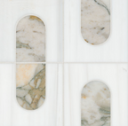 Bianco Dolomite Moderno Polished Mosaic